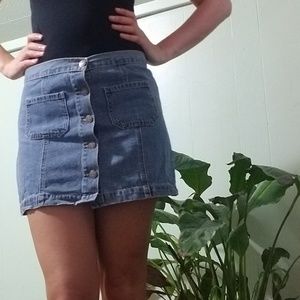 Forever 21 skirt denim mini